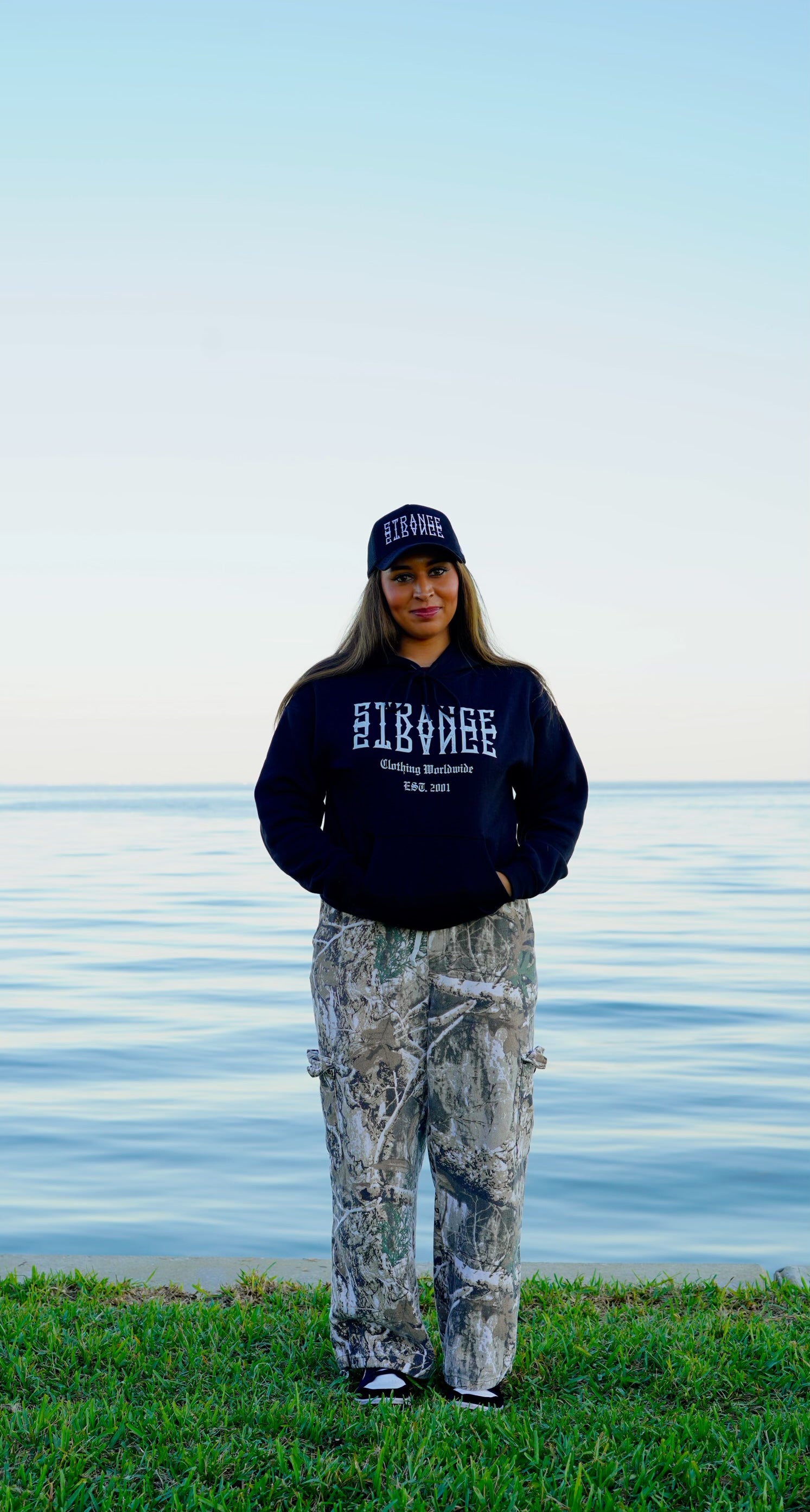 Strange Sportswear Black Label Fleece Hoodie